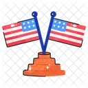 Liberdade Estados Unidos Patriotico Ícone