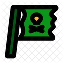Bandeira dos piratas  Ícone
