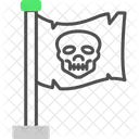 Bandeira dos piratas  Ícone