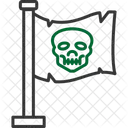 Bandeira De Piratas Bandido Bandeira Ícone