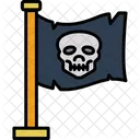 Bandeira De Piratas Bandido Bandeira Ícone