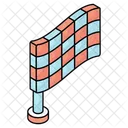 Bandeira Esportiva Mastro Streamer Ícone