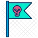Bandeira Bandeira De Piratas Sinal Ícone