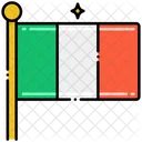 Bandeira Italiana Pais Italia Ícone