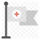 Bandeira médica  Ícone