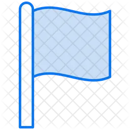 Bandeira agitando  Ícone