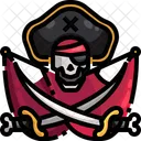 Bandeira pirata  Ícone