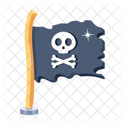 Bandeira pirata  Ícone