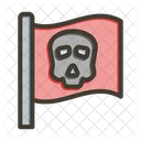 Bandeira Pirata Caveira Icon