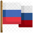 Bandeira Da Russia Bandeira Russa Bandeira Do Pais Ícone