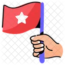 Sucesso Bandeira Alferes Ícone