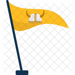 Bandeira viking  Ícone