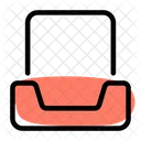 Bandeja De Entrada Almacenamiento Correos Icono