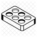 Bandeja de pintura  Icono