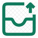 Bandeja de salida  Icono