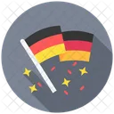 Bandera Aleman Alemania Icono