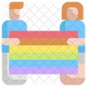 Bandera lgbt  Icono