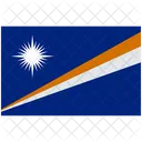 Bandera Retraso De Las Islas Marshall Islas Marshall Icono