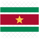 Bandera Surinam Bandera De Surinam Icon