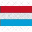 Bandera De Luxemburgo Luxemburgo Bandera De Luxemburgo Icon