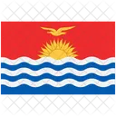 Bandera De Kiribati Kiribati Bandera De Kiribati Icon