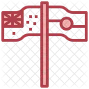 Bandera aborigen  Icono