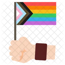 Bandera del arcoiris  Icono