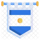 Bandera argentina  Icono