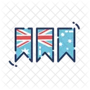 Banner Bandera Australia Icono