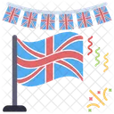 Bandera británica  Icono