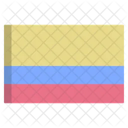 Bandera colombiana  Icono