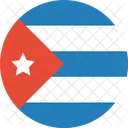 Cuba Bandera Mundo Icono