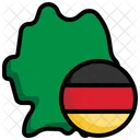 Bandera de alemania  Icono