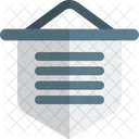 Bandera de anuncio  Icono
