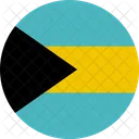 Bahamas Bandera Mundo Icono