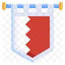 Bandera de bahrein  Icono