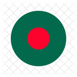 Bandera de bangladesh Logo Icono