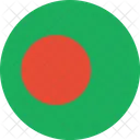 Bangladesh Bandera Mundo Icono