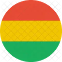 Bolivia Bandera Mundo Icono