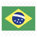 Bandera de brasil  Icono