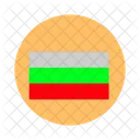 Bandera de bulgaria  Icono