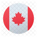 Bandera de canadá  Icono