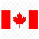 Bandera de canadá  Icono