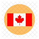 Bandera de canadá  Icono