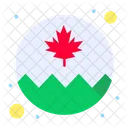 Bandera de canadá  Icono