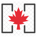 Bandera de canadá  Icono