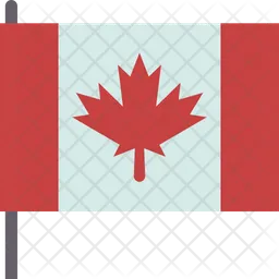 Bandera de canadá  Icono