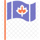 Bandera de canadá  Icono