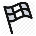 Bandera De Carreras Bandera Bandera Deportiva Icono