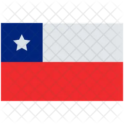 Bandera chilena Flag Icono